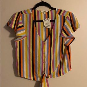 Bright neo color Crop top